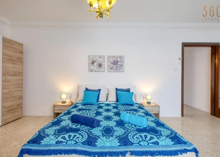 Charming 3br With Views & Wifi In Swieqi By 360 Estates Appartement Is-Swieqi