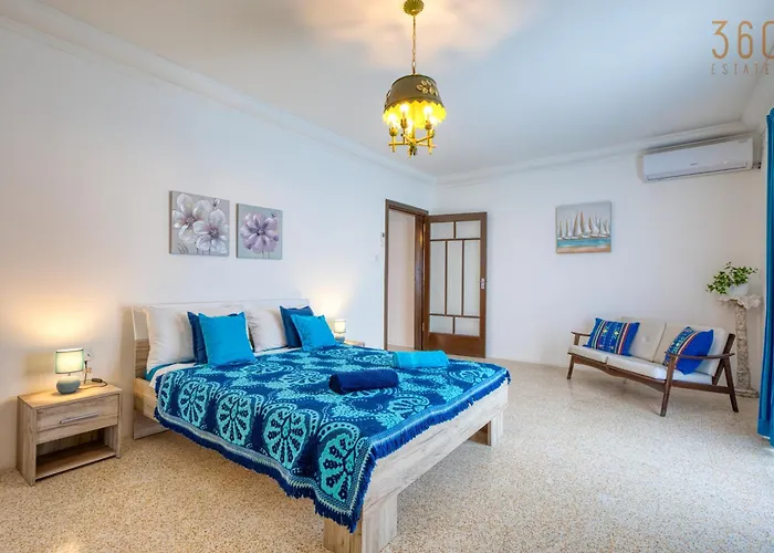 Appartement Charming 3br With Views & Wifi In Swieqi By 360 Estates Is-Swieqi